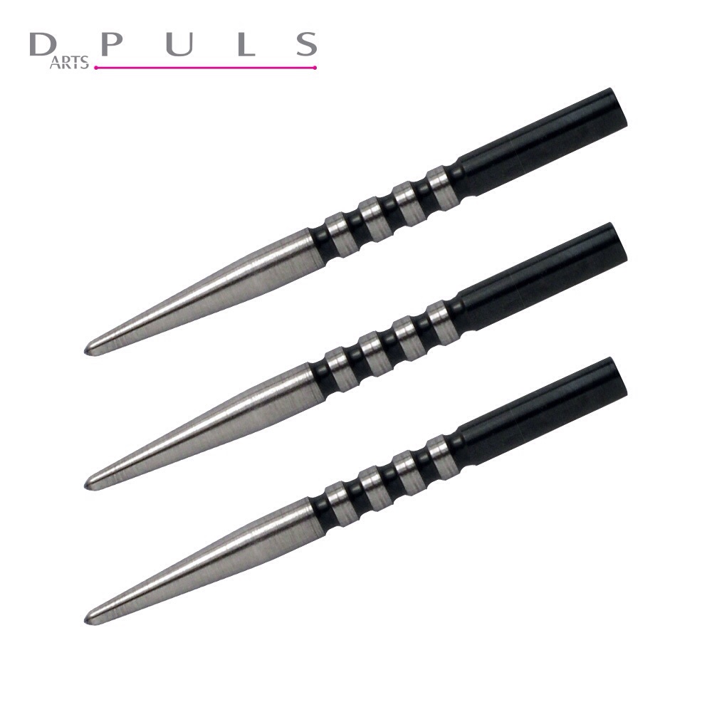 Black Silver Grip Points 32mm